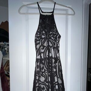 women’s xs formal sheer dress